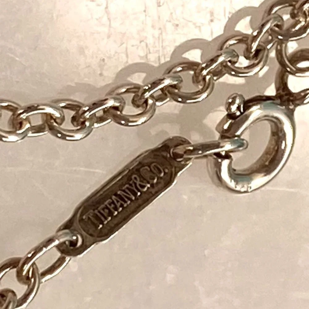Vintage TIFFANY & CO 925 Sterling Silver Rare Ballpoint Pen with Necklace - Picture 6 of 16
